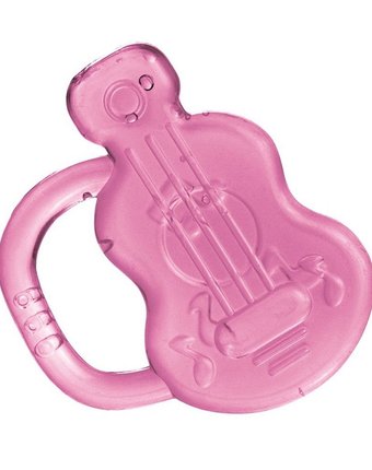 Прорезыватель Canpol Гитара, розовый