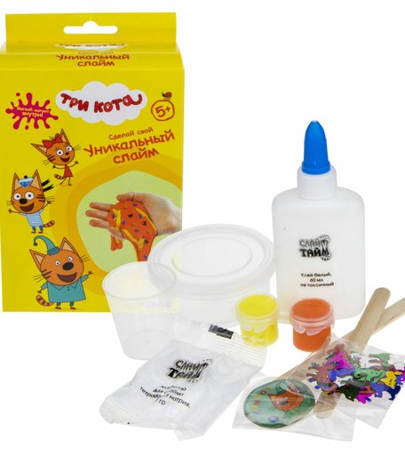 Набор для слайма 1Toy Три кота