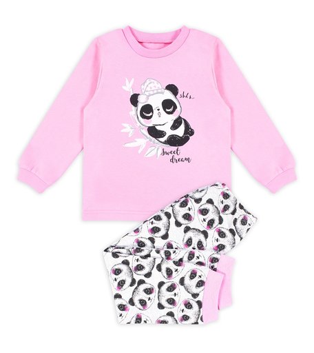 Пижама брюки/кофта Веселый малыш Пандочка