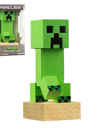Миниатюра фотографии Minecraft фигурка adventure creeper 10 см