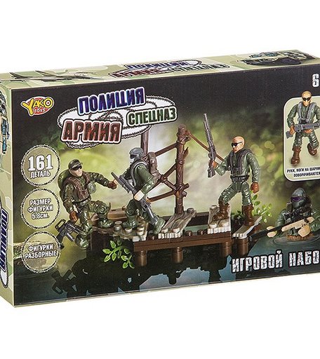 Yako Армия Полиция Спецназ (161 деталь)