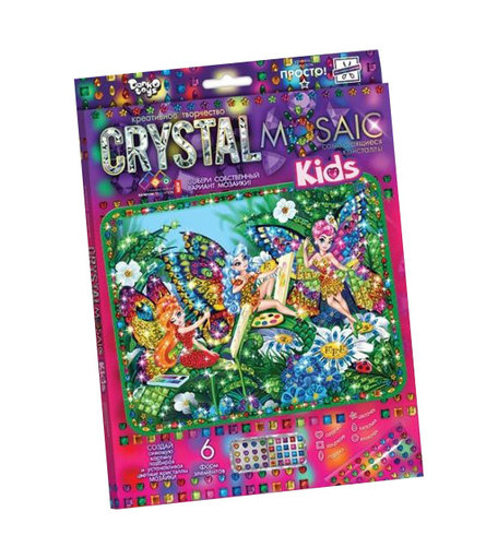 Набор для творчества Данко-Тойс Crystal Mosaic Kids Феи