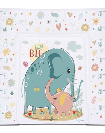Миниатюра фотографии Матрас для пеленания babycare слоненок