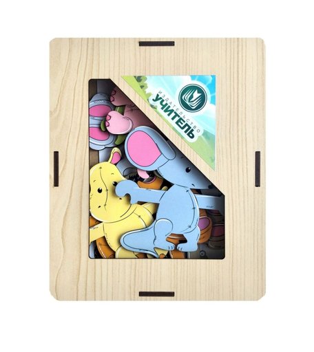 Пазл Издательство Учитель Дружные зверята