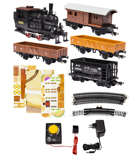 Железная дорога Mehano Western Train с ландшафтом, 1:87