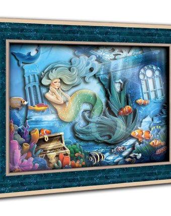 Хобби и Творчество VIZZLE Объемная картина Тайны морских глубин