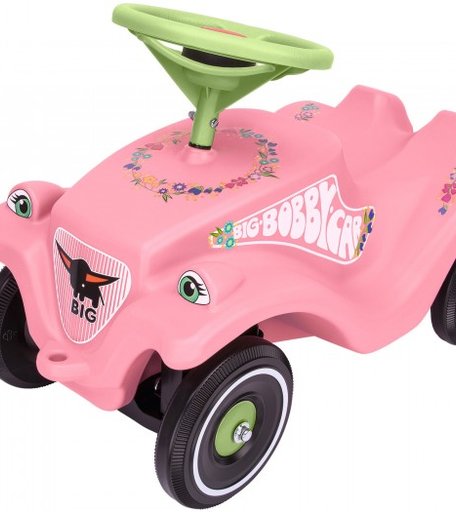 Каталка BIG Bobby Car Classic Розовые цветы