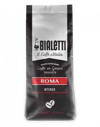 Миниатюра фотографии Bialetti кофе в зернах roma 500 г