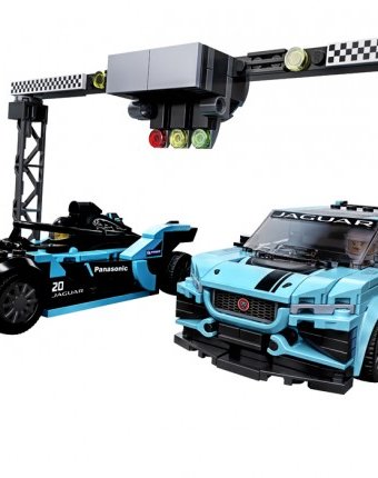Конструктор Lego Speed Champions Formula E Panasonic Jaguar Racing GEN2 car & Jaguar IPAC