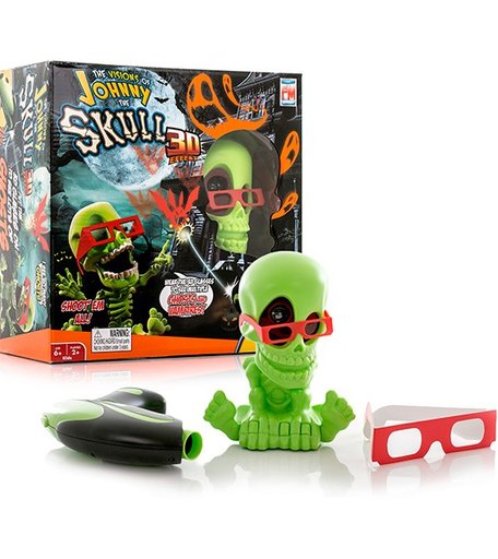 Интерактивная игрушка Johnny the Skull Тир проекционный 3D Джонни-Черепок с 1 бластером