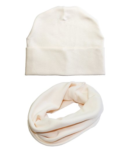 Комплект шапка/шарф-снуд Веселый малыш