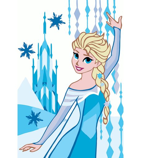 Набор для раскрашивания по номерам ФРЕЯ Волшебная Эльза