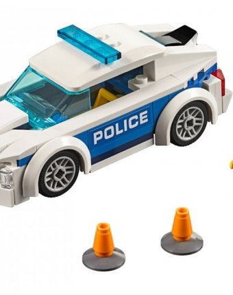 Миниатюра фотографии Конструктор lego city 60239 police автомобиль полицейского патруля