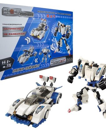 Миниатюра фотографии 1 toy blockformers transbot конструктор суперкар-спэйсфайтер