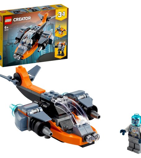 Конструктор LEGO Creator 31111 Кибердрон