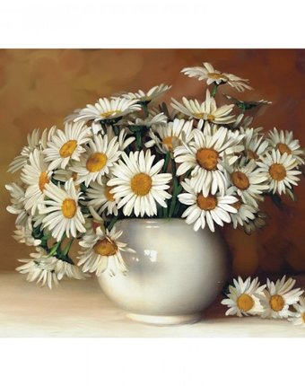 Миниатюра фотографии Molly картины мозаикой бузин садовые ромашки 40х50 см