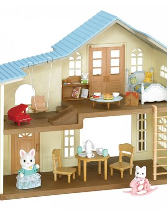 Миниатюра фотографии Sylvanian families игровой набор домик на холме
