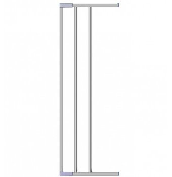 Дополнительная секция к воротам безопасности  Clippasafe, 18 см, цвет: серебристый