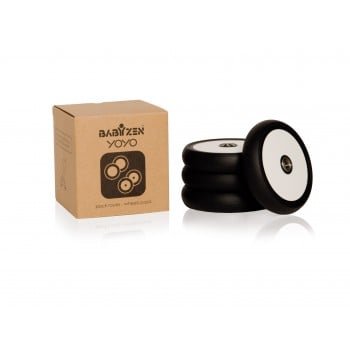 Набор колес BABYZEN для коляски YOYO, цвет: черный