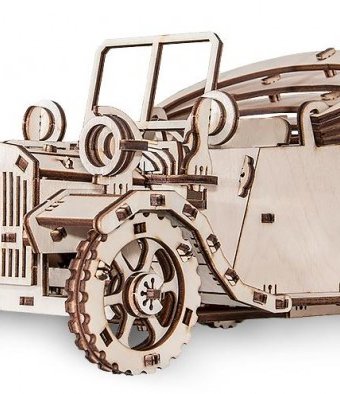 Eco Wood Art Конструктор деревянный 3D Retrocar Форд Т