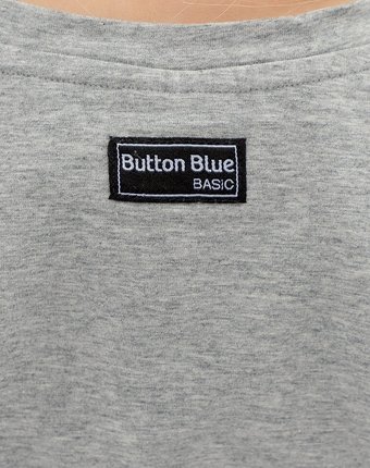 Миниатюра фотографии Серая футболка button blue