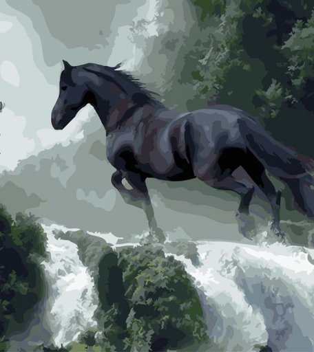 Paintboy Картина по номерам Вороной