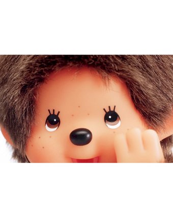 Миниатюра фотографии Monchhichi 20 см мальчик в синем слюнявчике