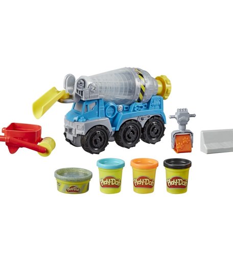Игровой набор Play-Doh PD Wheels Бетономешалка