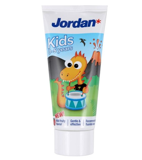 Детская зубная паста JORDAN Kids 0-5, дракон шт