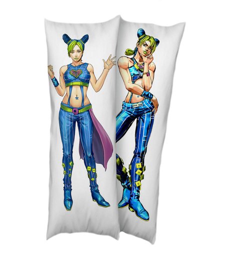 Подушка декоративная Super01 Джолин Куджо Невероятные приключения ДжоДжо подушка, наволочка 150 х 50 см