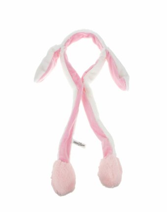 Миниатюра фотографии Детский ободок 1toy хлоп-ушки единорог белый, с поднимающимися ушками