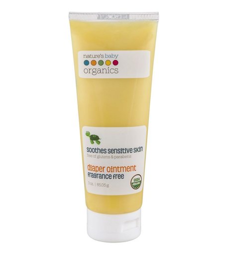 крем Natures baby organics под подгузник, с рождения, 90 г
