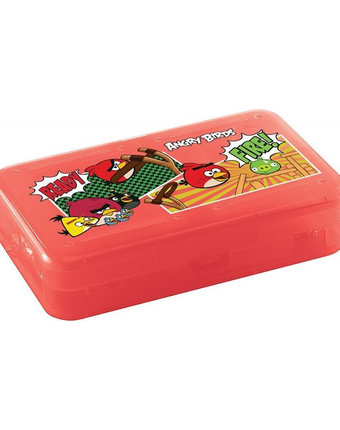 Коробка Бытпласт для мелочей с декором «Angry birds»