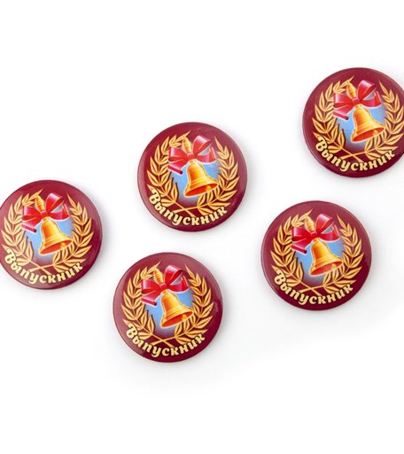 Значок Орландо - Выпускник колокольчик(5шт), 5.6