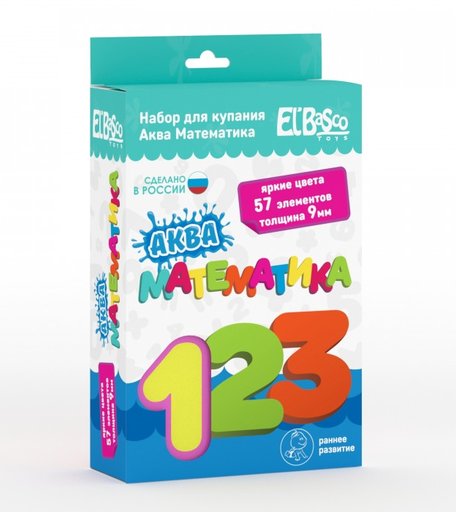 El'BascoToys Набор для ванной Аква Математика