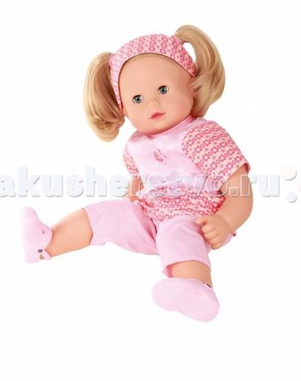 Миниатюра фотографии Gotz кукла макси-маффин блондинка в розовом 42 см