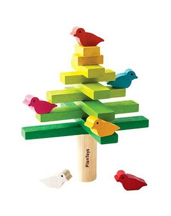 Миниатюра фотографии Деревянная игрушка plan toys головоломка балансирующее дерево