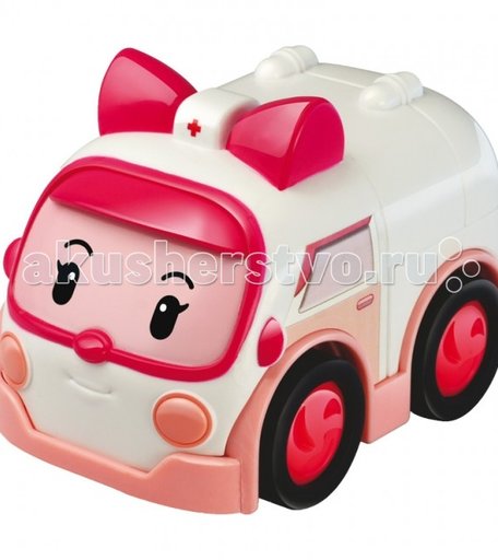 Робокар Поли (Robocar Poli) Инерционная машинка Эмбер 8 см