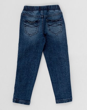 Миниатюра фотографии Темно-синие джинсы скинни button blue