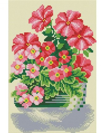 Белоснежка Мозаичная картина Милые цветы 290-ST-S