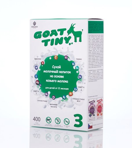 Молочная смесь GOATTINY® 3 от 12 месяцев, 400