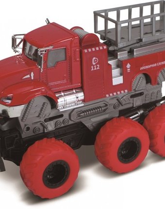 Funky Toys Пожарная машина с подъемным механизмом с краш-эффектом