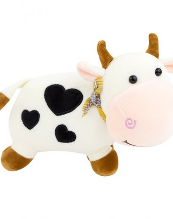 Миниатюра фотографии Мягкая игрушка kawaii factory игрушка-подушка коровка мила 25 см