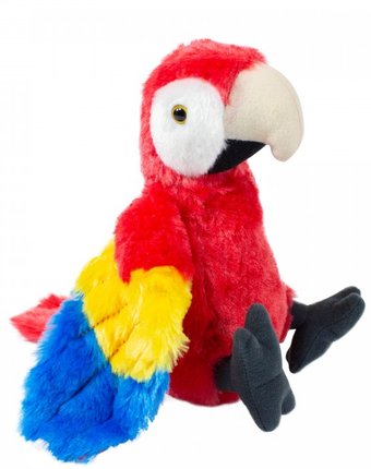 Миниатюра фотографии Мягкая игрушка wild republic красный ара 29 см