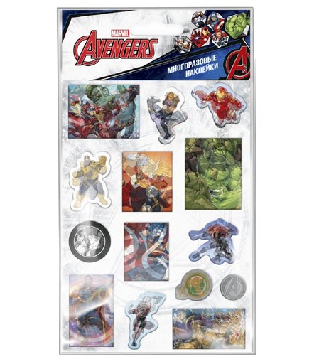 Наклейки Priority Мстители