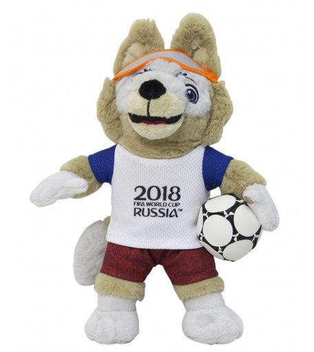 2018 FIFA World Cup Russia Мягкая игрушка Zabivaka 21 см