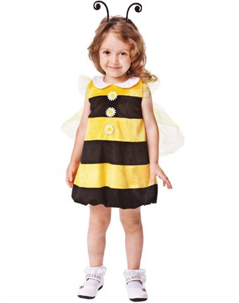 Миниатюра фотографии Пуговка карнавальный костюм пчелка жужа плюшки-игрушки