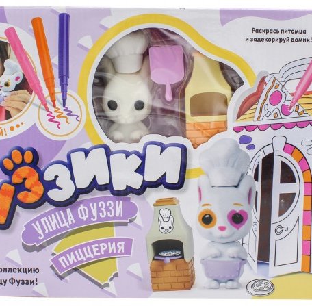 Фуззики Игровой набор Улица Фуззи Пиццерия