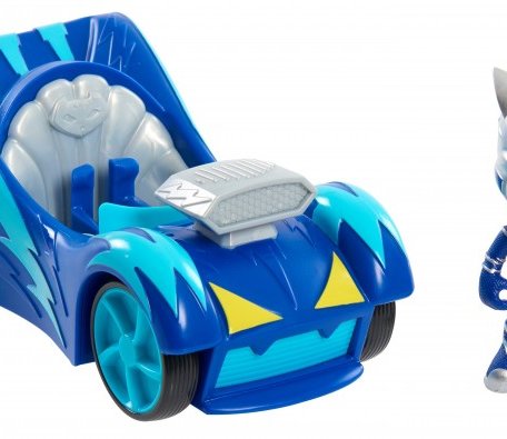 Герои в масках (PJ Masks) Набор Полет на луну Кэтбой и Кэтмобиль