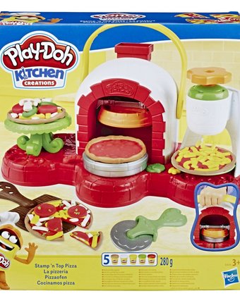 Набор для лепки из пластилина Play-Doh Печем Пиццу